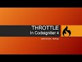 Throttler in codeigniter 4