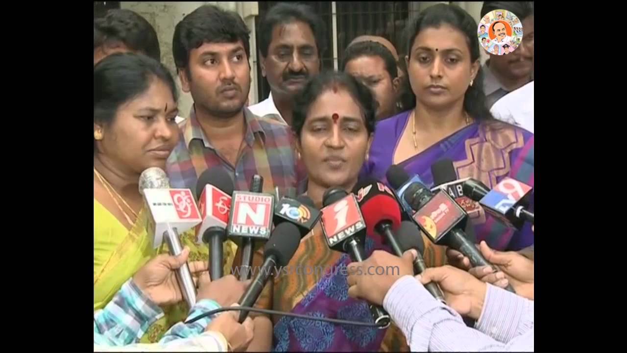 YSRCP Nagari Chair person Shantha Kumari speaks on TDP illegal activities -18th Aug 2015