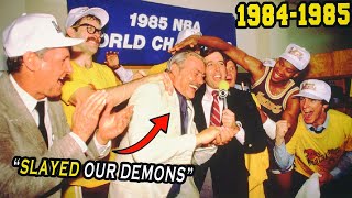 1984-1985 NBA SEASON IN 9 MINUTES | NBA WRAPPED *RARE FOOTAGE*
