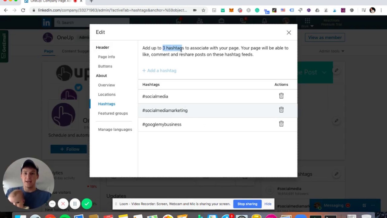 How to comment as a company page on a LinkedIn post - YouTube