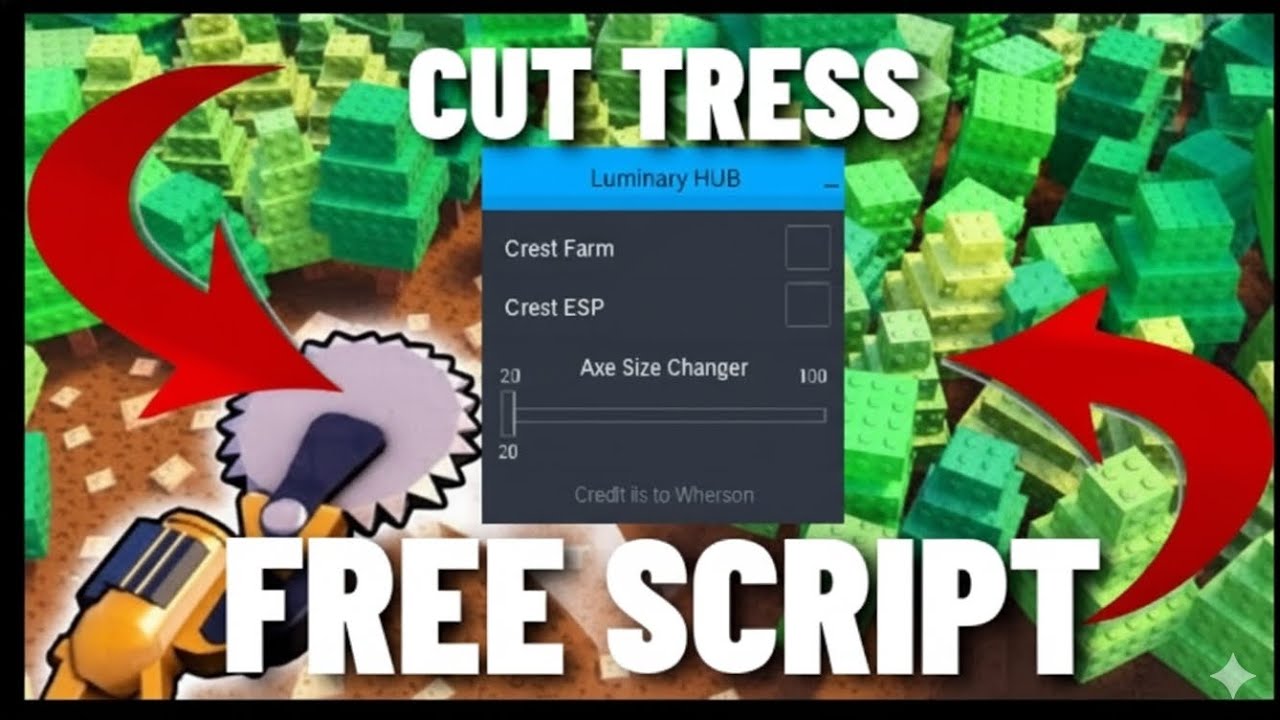 LUMINARY HUB - CUT TRESS FREE SCRIPT - YouTube