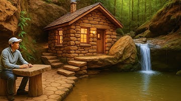 30 days to build a stone house, from start to finish