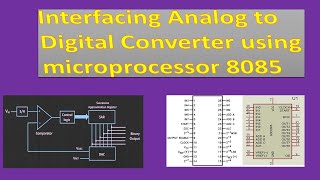 Analog to Digital converter ADC0809 Interfacing using microprocessor 8085