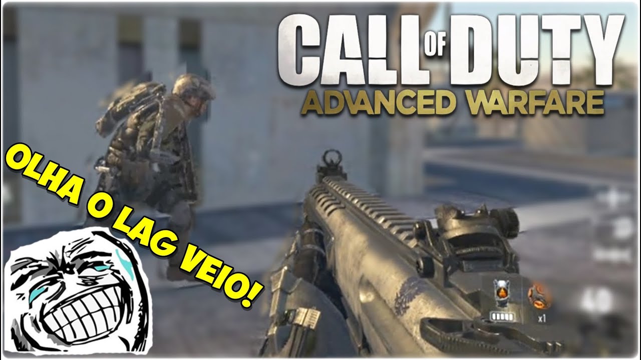 COD Advanced Warfare Multiplayer O LAG NÃO ME DEIXA VÉIO !! YouTube