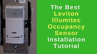 The Best Leviton IllumaTech Occupancy Detector Installation Tutorial