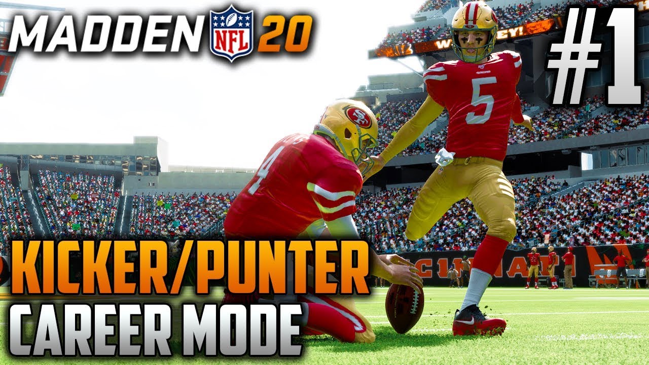 Madden 20 Career Mode Kicker & Punter Career EP1 WHOLE LOTTA LEG