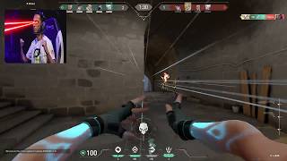 THE FASTEST AIM - Florescent | INSANE JETT VALORANT RANKED GAMEPLAY