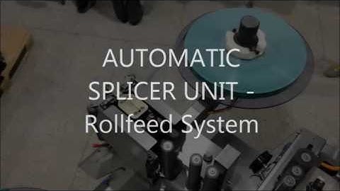 Makro Rollfeed Labelling System plus Auto Splicing