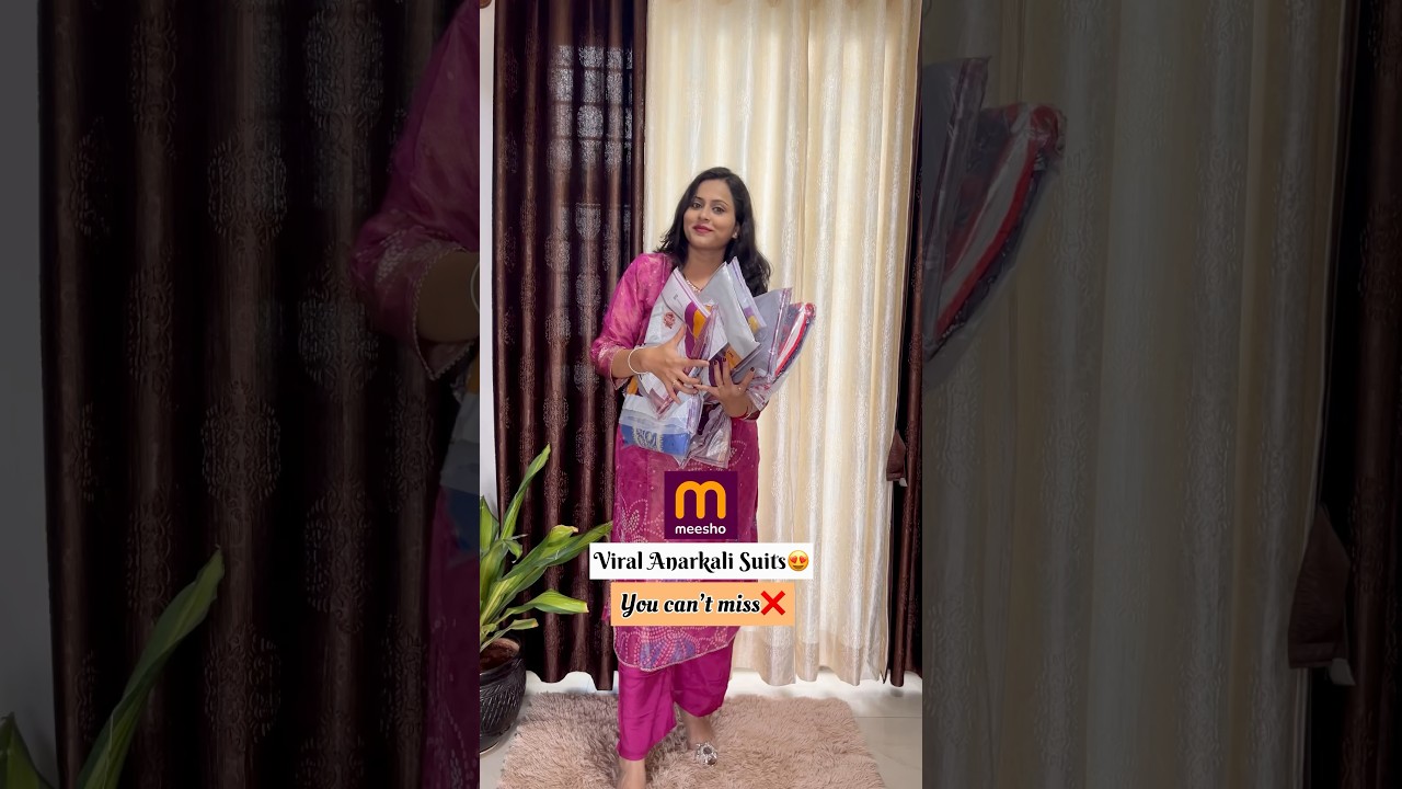 Omg🔥Viral anarkali haul💕 