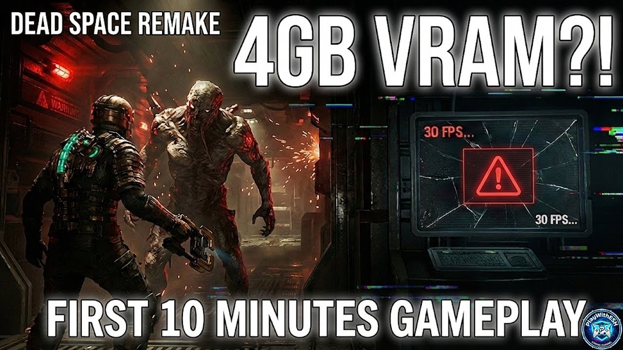 Dead Space Remake | 4GB VRAM Benchmark & Gameplay | Can It Run Smoothly? (RTX 3050 Ti)