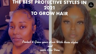 The best Protective styles to keep your hair growing and healthy