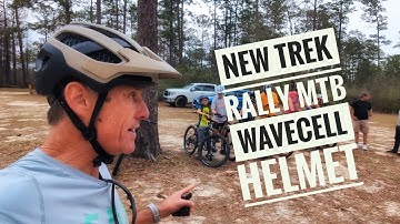 New 2025 Trek Rally Wavecell MTB Helmet