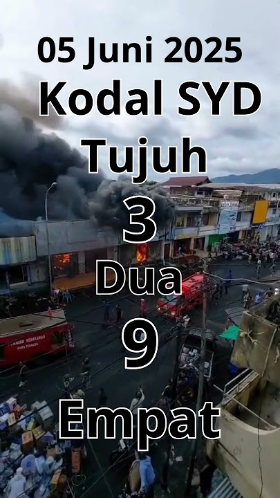 Kebakaran Toko Elektronik di Ternate