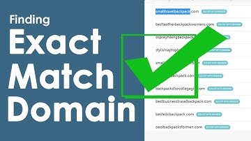 How to find exact match domain (EMD) for your website or blog to make money online?