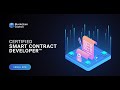 Certified Smart Contract Developer™ | Blockchain | Web3 | Blockchain Council | Certification