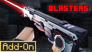 The Most INSANE BLASTERS ADDON for Minecraft Bedrock Edition Survival screenshot 5