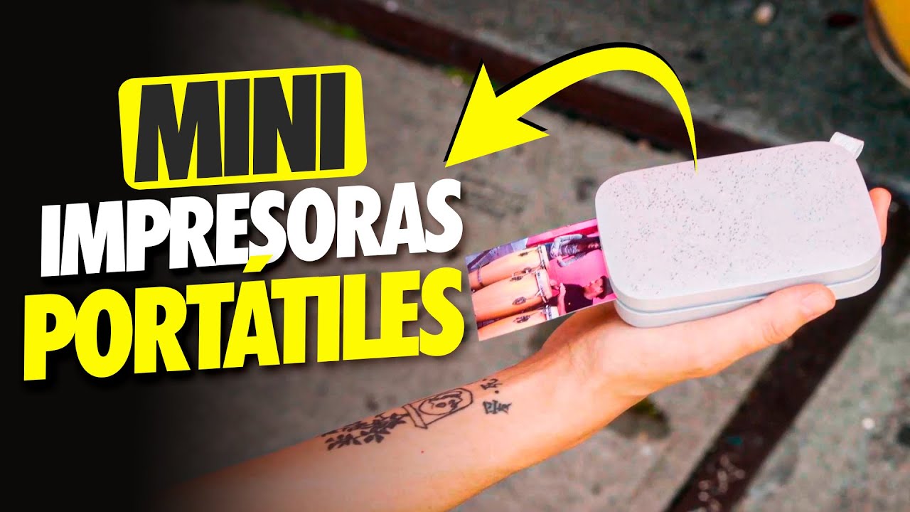 Las Mejores MINI IMPRESORAS PORTÁTILES [2025] ✅ [Lo Que DEBES Saber ANTES de Comprar]