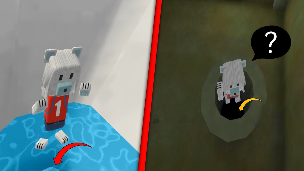 Wow ! Secret Underground Giant House in Super Bear Adventure