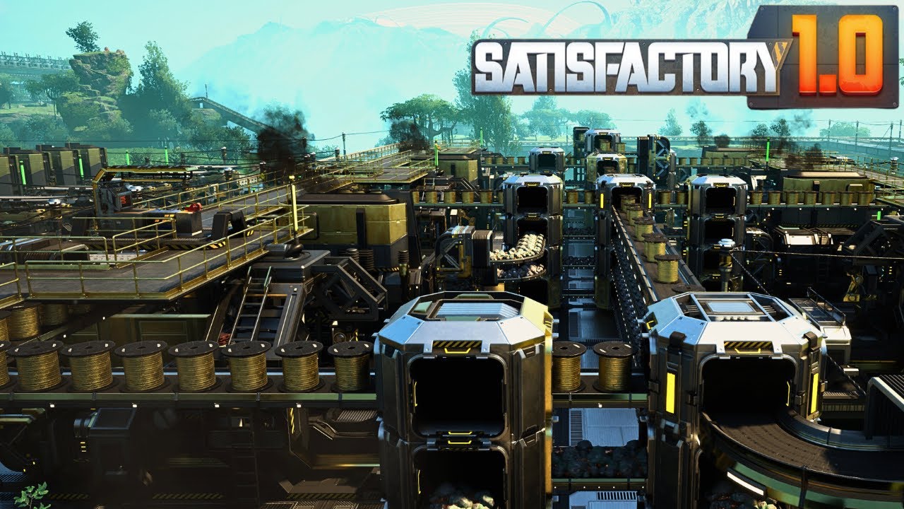 Building a Caterium Factory | Satisfactory 1.0 - EP 15