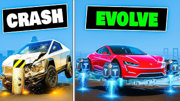 Every Time I Crash, My Tesla Evolves in GTA 5