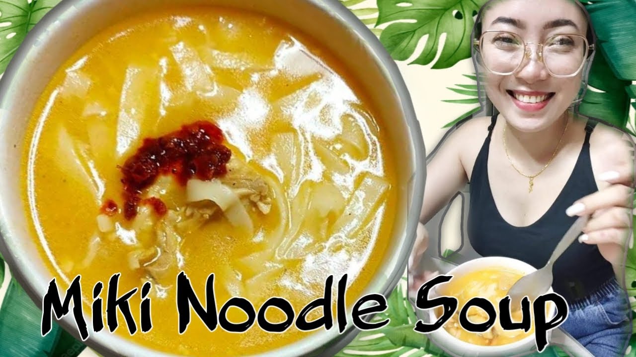 HOW TO MAKE ILOCOS MIKI /NOODLE SOUP /Binggay's Style ilocano recipe