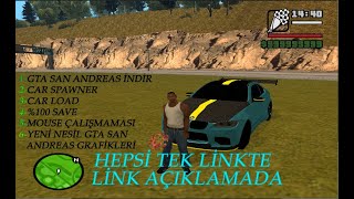 Gta Sa İndi̇rme, %100 Save, Car Spawner, Car Load, Mouse Takilma, 2022 Gta Grafi̇kler Hepsi̇ Tek Li̇nkte