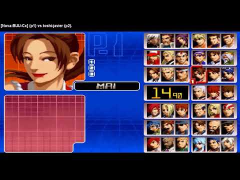 KOF 2002 - [Nova-BUU-Cx] vs toshi-javier