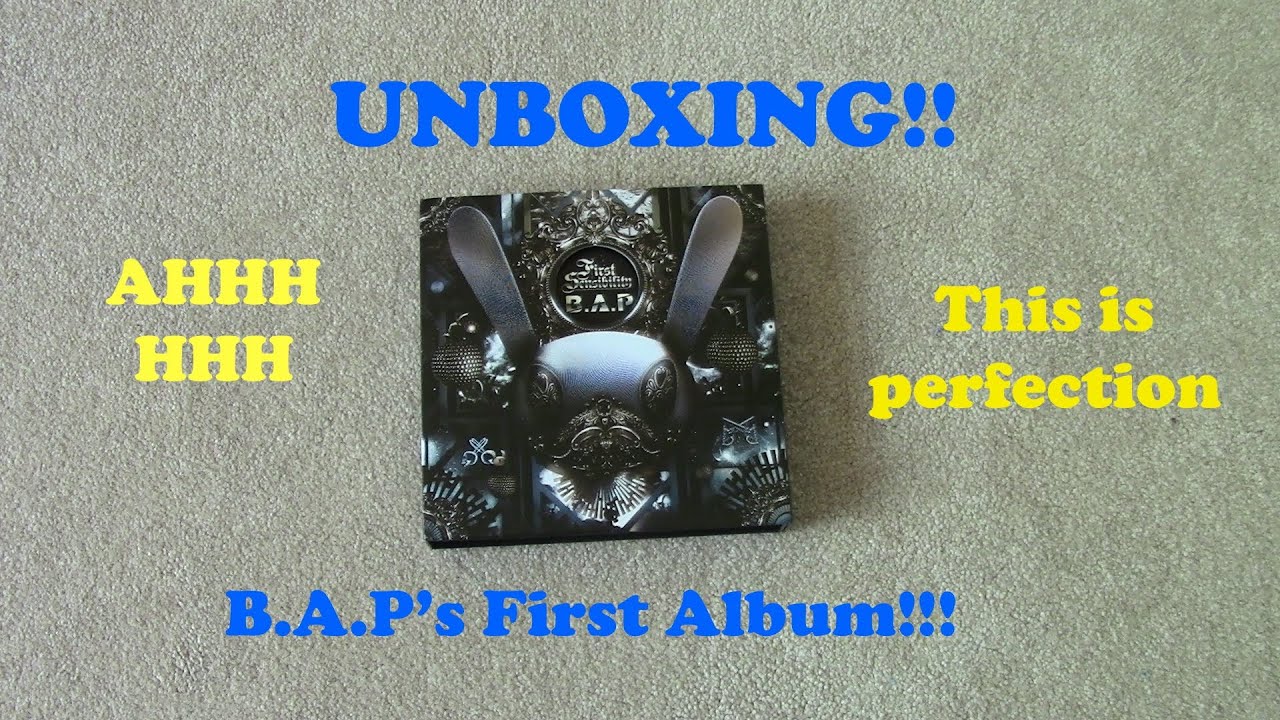 UNBOXING] B.A.P First Album First Sensibility (Photocard up for