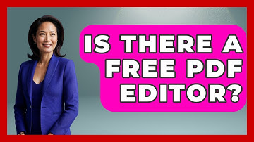 Is There A Free PDF Editor? - The Time Management Pro