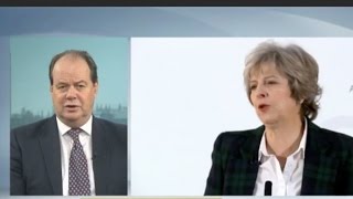 Liu Xin talks to Stephen Hammond, a Conservative Party MP in the UK