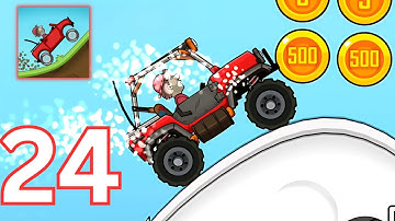 Hill Climb Racing - Gameplay Walkthrough Part 24  - JEEP (iOS, Android)