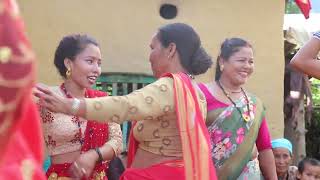 Teej Dance By Nepali Village Women