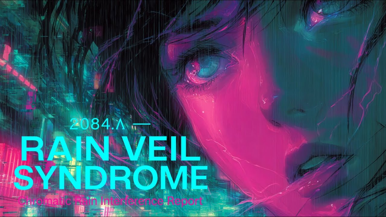 2084.Λ — RAIN VEIL SYNDROME | Full Cyberpunk Synthwave Album | Deep Space Relay FM