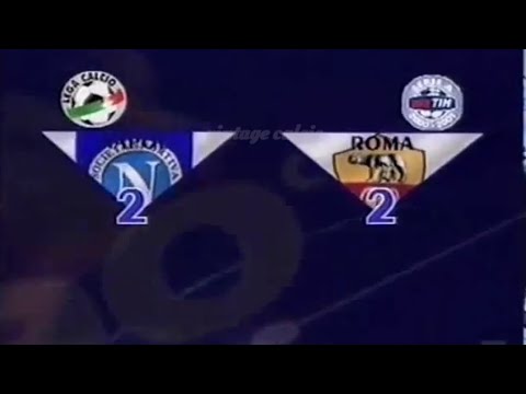 NAPOLI-ROMA 2:2 | SERIE A 2000/01 | 90° MINUTO