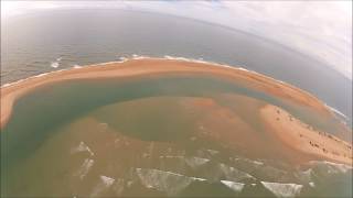John, JoAnna and Abby fly the Outer Banks on a flight with Coastal Helicopters! Airport Outer Banks