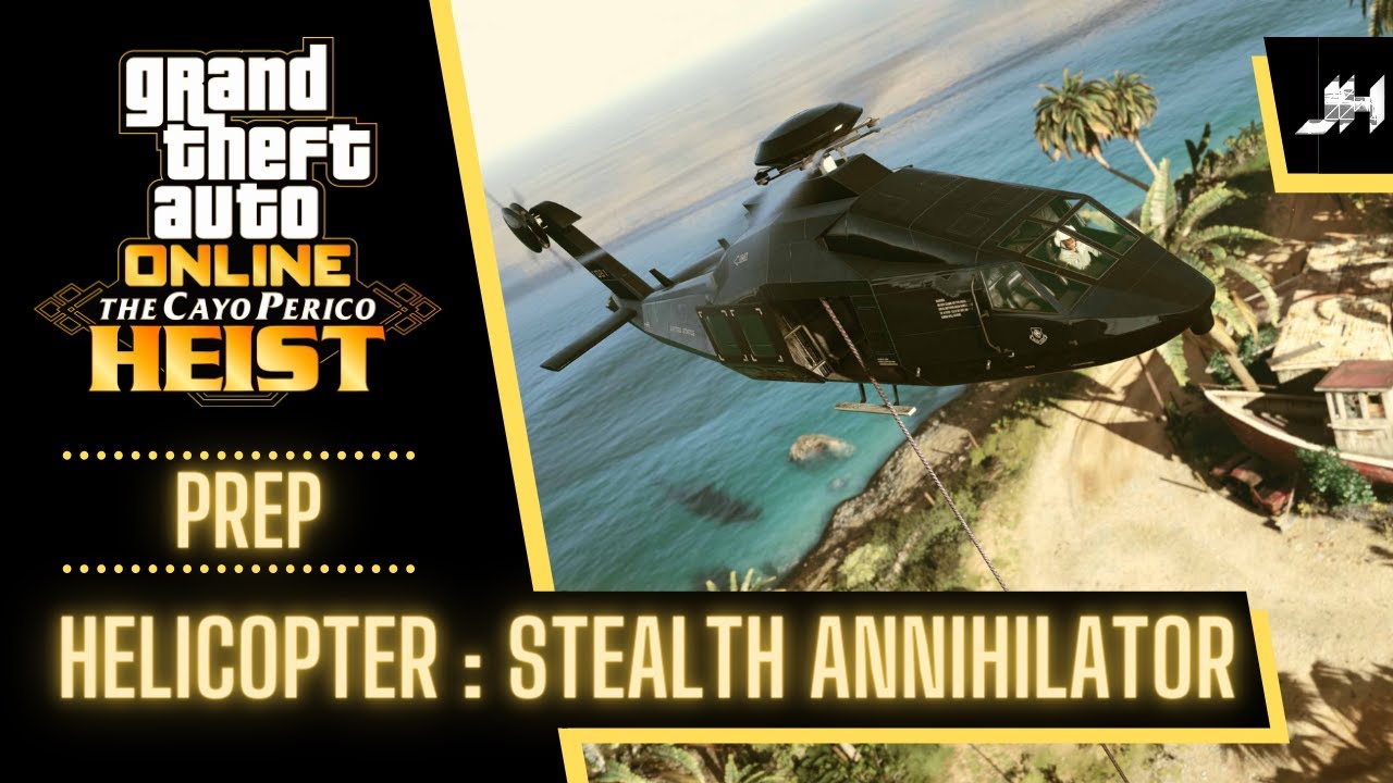 GTA 5 Online Cayo Perico Heist Prep Approach Vehicles, Helicopter