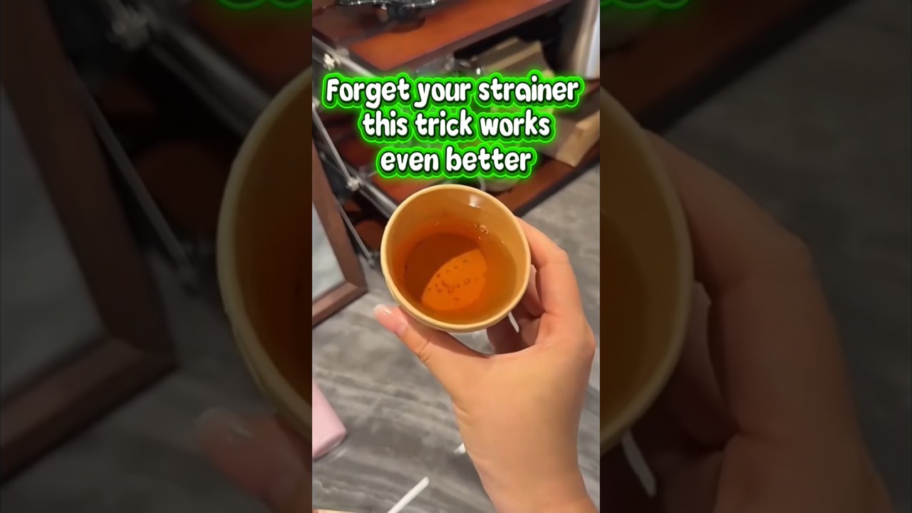 "How to Make Tea Without a Strainer  