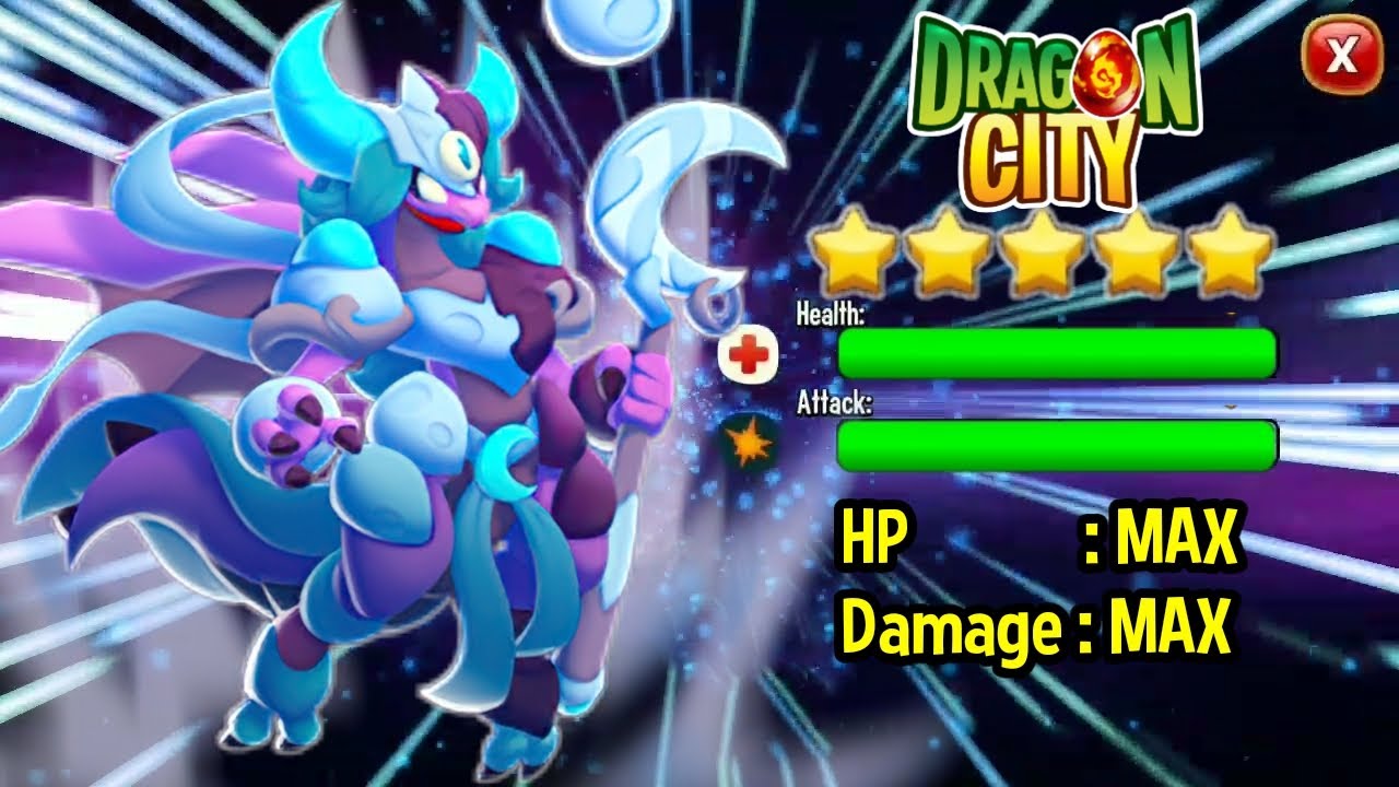 HIGH MOON EMPRESS DRAGON MAXIMUM POWER ! Dragon City