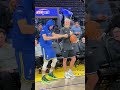 EPIC Game Day Routine Between Stephen Curry And Warriors Assistant Coach Bruce 'Q' Fraser | #shorts