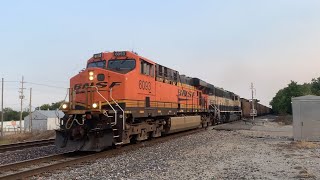 BNSF 6093 w/ 2 Executive macs leads empty coal EPAMATM on 9/14/22