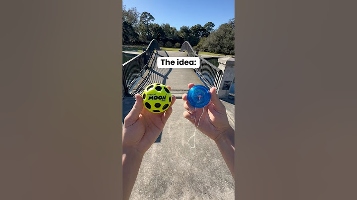 Moon Ball + Yo-Yo = Bounceback! #moonball #yoyo #bouncyball #stimtoys #fidgettoys #waboba #creation