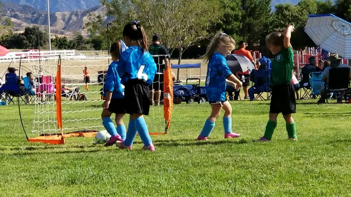 U6 Girls Soccer Friendly AYSO