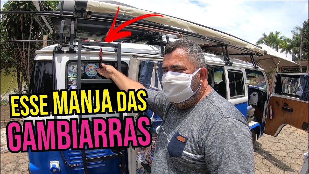 O CARA fez uma KOMBIHOME com BANHEIRO e TOLDO AUTOMÁTICO