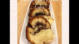 How to Make Nutella Swirl Poundcake