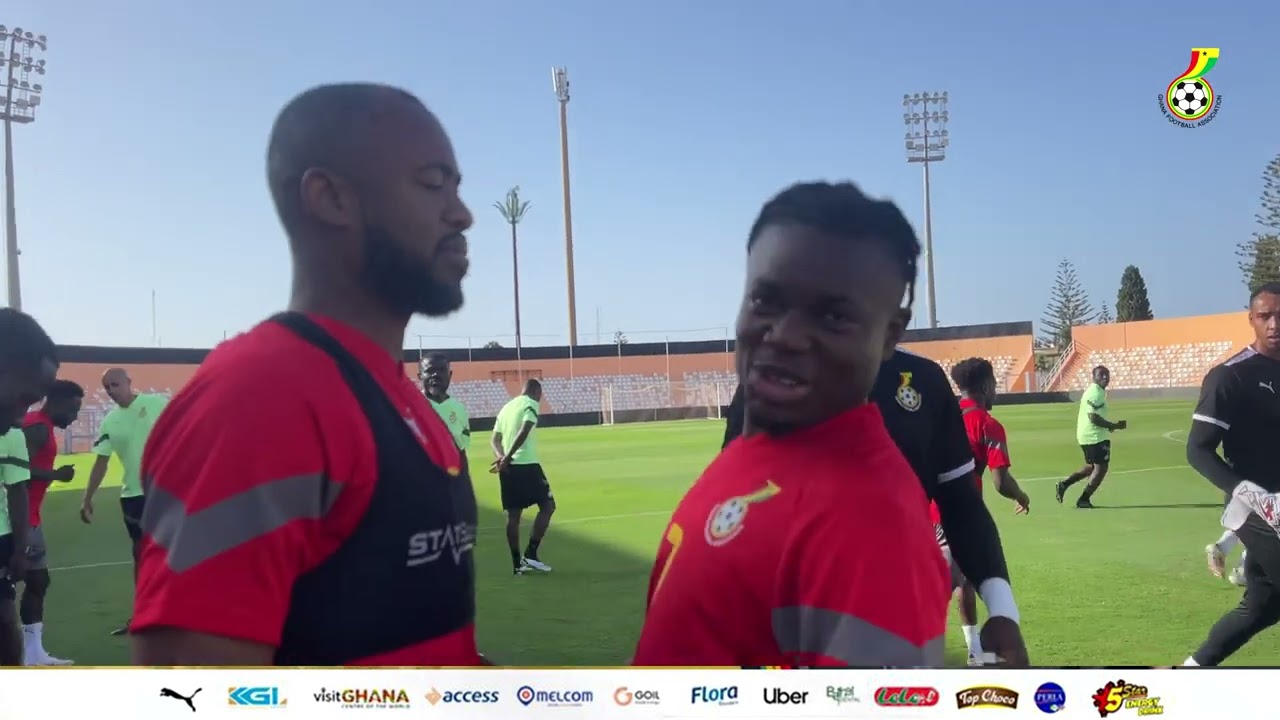 BLACK STARS FINAL TRAINING IN MOROCCO AHEAD OF AFCON QUALIFIER AGAINST NIGER