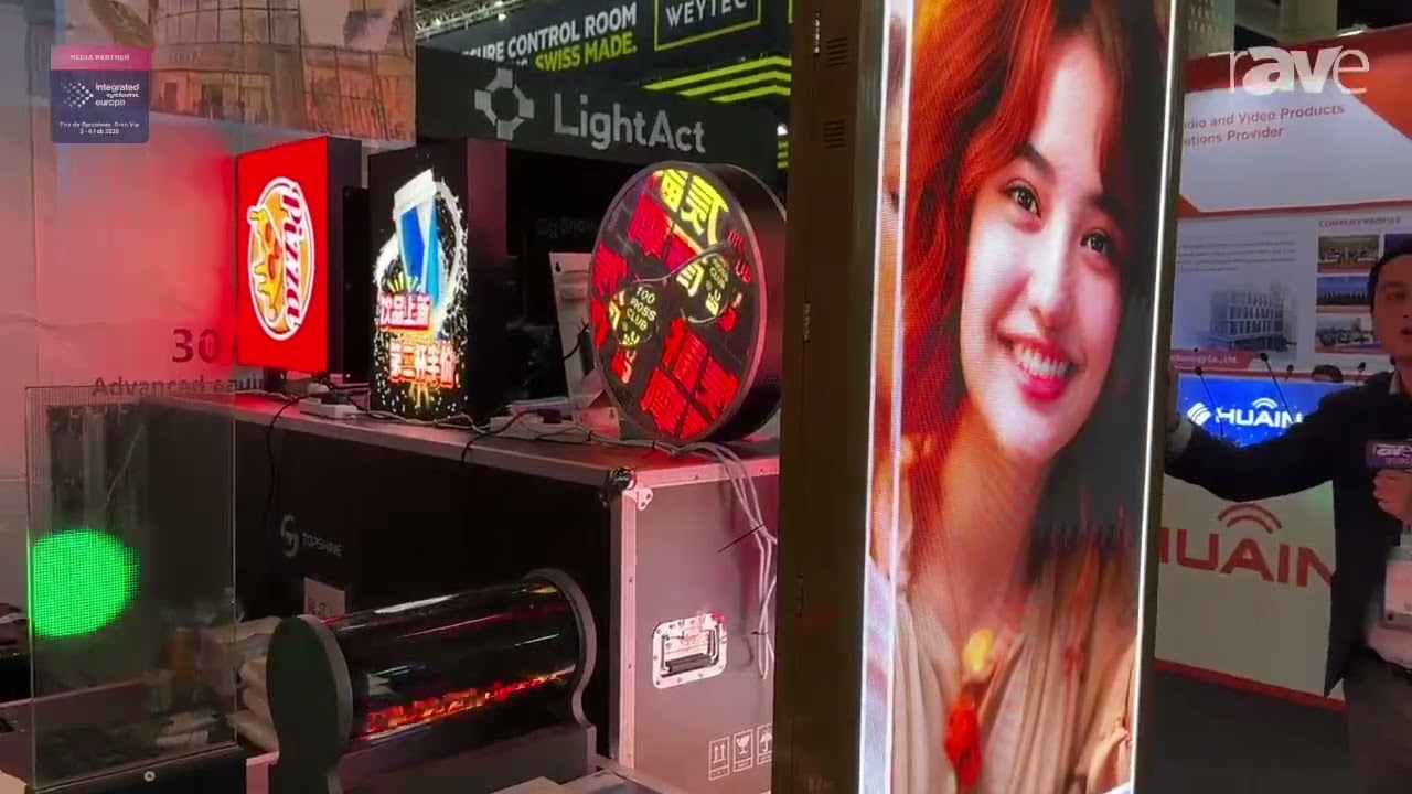 ISE 2026: Shenzhen Top Shine Electronic Co., Ltd. Showcases LED Posters and Displays