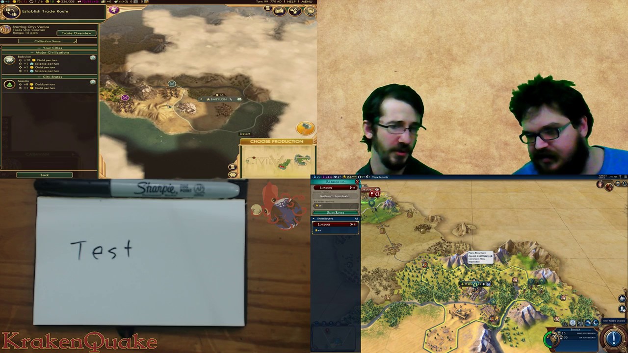 Overcorrections Ep. 4 | Civilization 5 - Caravans