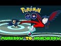 EVOLVING MURKROW TO HONCHKROW IN POKEMON GO POKEMON GO SHINNOH STONE
EVOLUTION