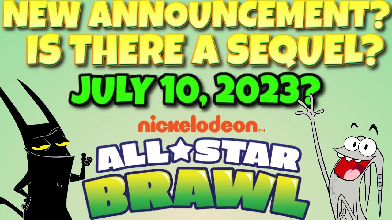Nickelodeon All-Star Brawl 2 Reveal Trailer July 10th!? Is NASB 2 Real ...