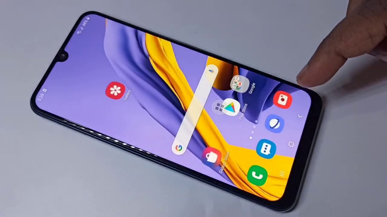 Samsung Galaxy A10S A10 - How To Set App Lock And Hide